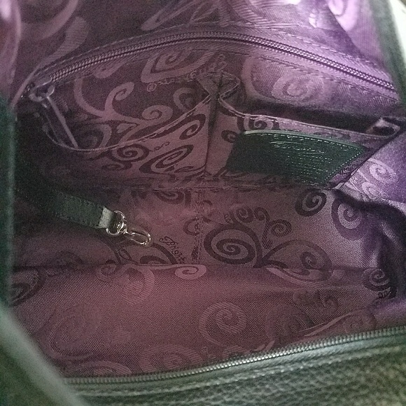 Brighton Nylon and Leather Shoulder Bag - Picture 7 of 8